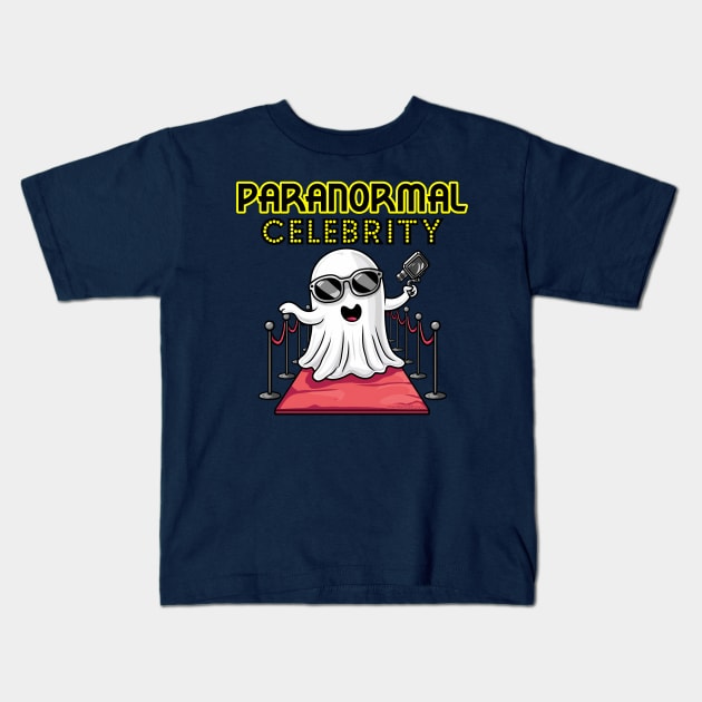 Paranormal Celebrity Kids T-Shirt by Dead Is Not The End